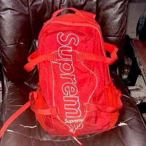 Fw18 Red Supreme Backpack